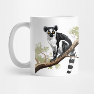 Ruffed Lemur Mug